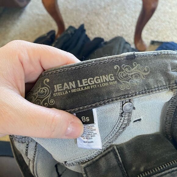 Express grey stella jean leggings size 8S - Picture 7 of 11